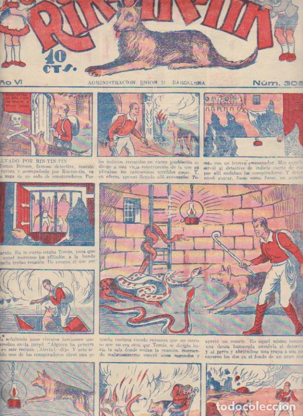 Tebeos: Rin Tin Tin n&ordm; 305. Marco 1930 - Foto 1