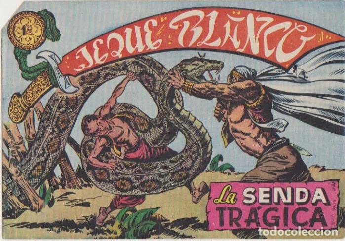 Tebeos: Jeque Blanco n&ordm; 9. Rollan 1951 - Foto 1