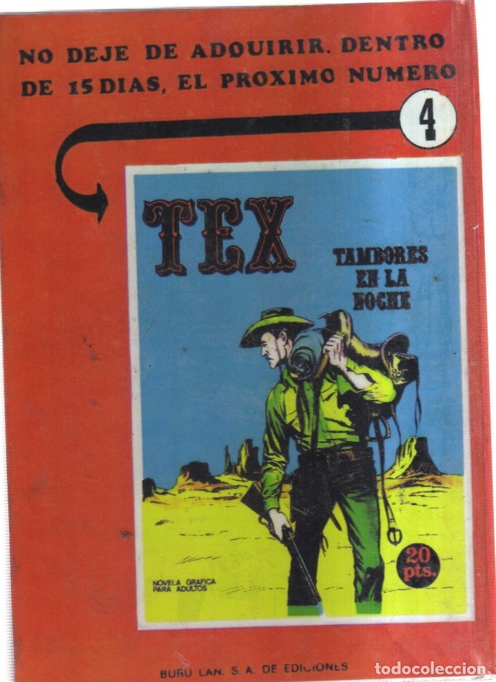 Tebeos: TEX EL SICARIO REEDICION - Foto 3