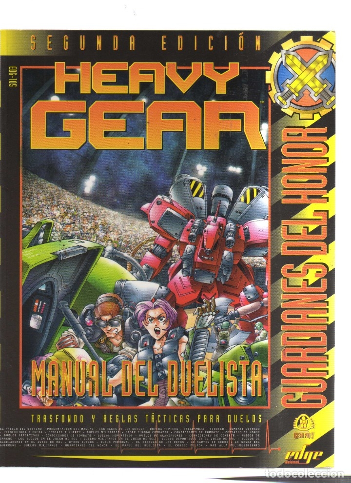 Comics: HEAVY GEAR MANUAL DE DUELISTA SEGUNDA EDICION