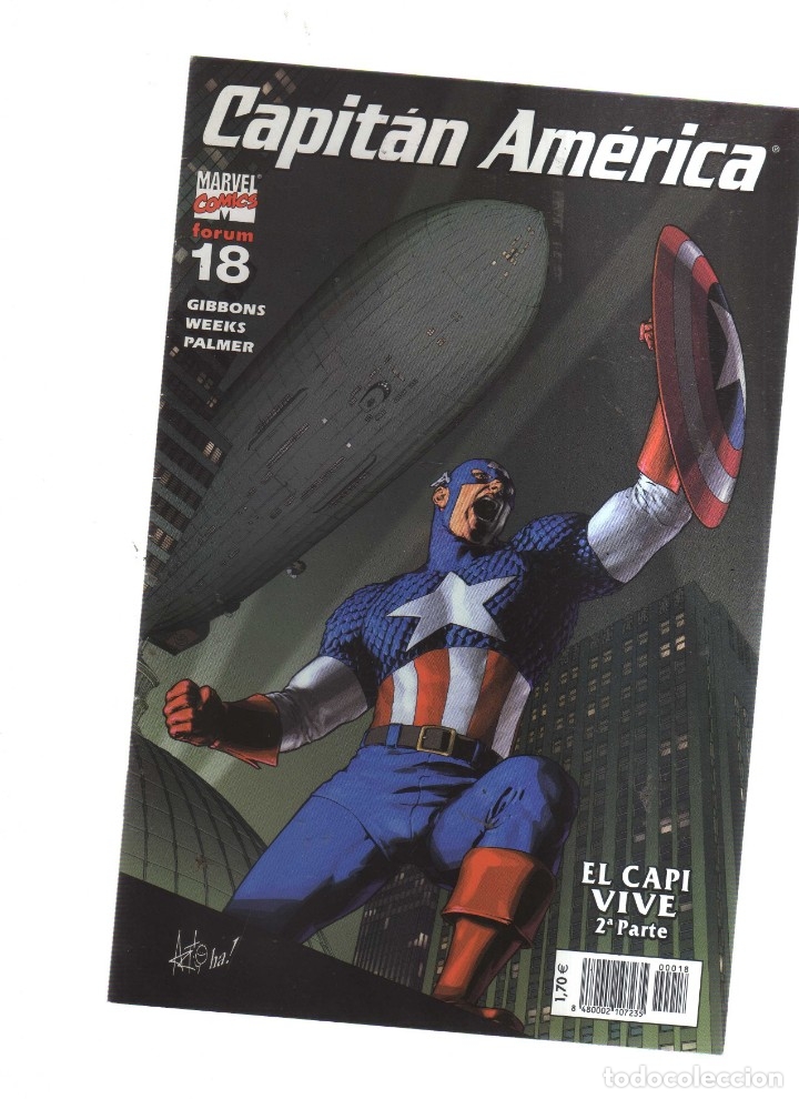Tebeos: CAPITAN AMERICA N,18 EL CAPI VIVE 2,PARTE - Foto 1
