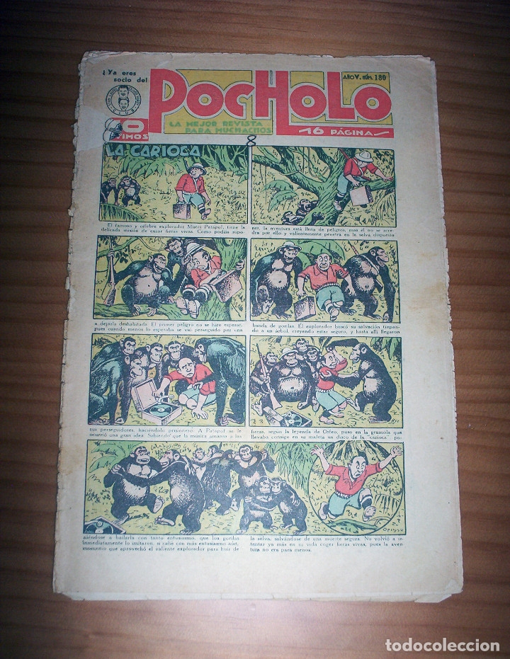 Tebeos: POCHOLO - N&Uacute;MERO 180 - Foto 1