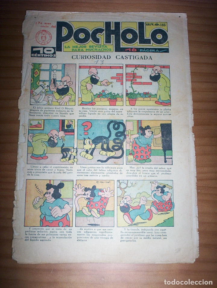 Tebeos: POCHOLO - N&Uacute;MERO 185 - Foto 1