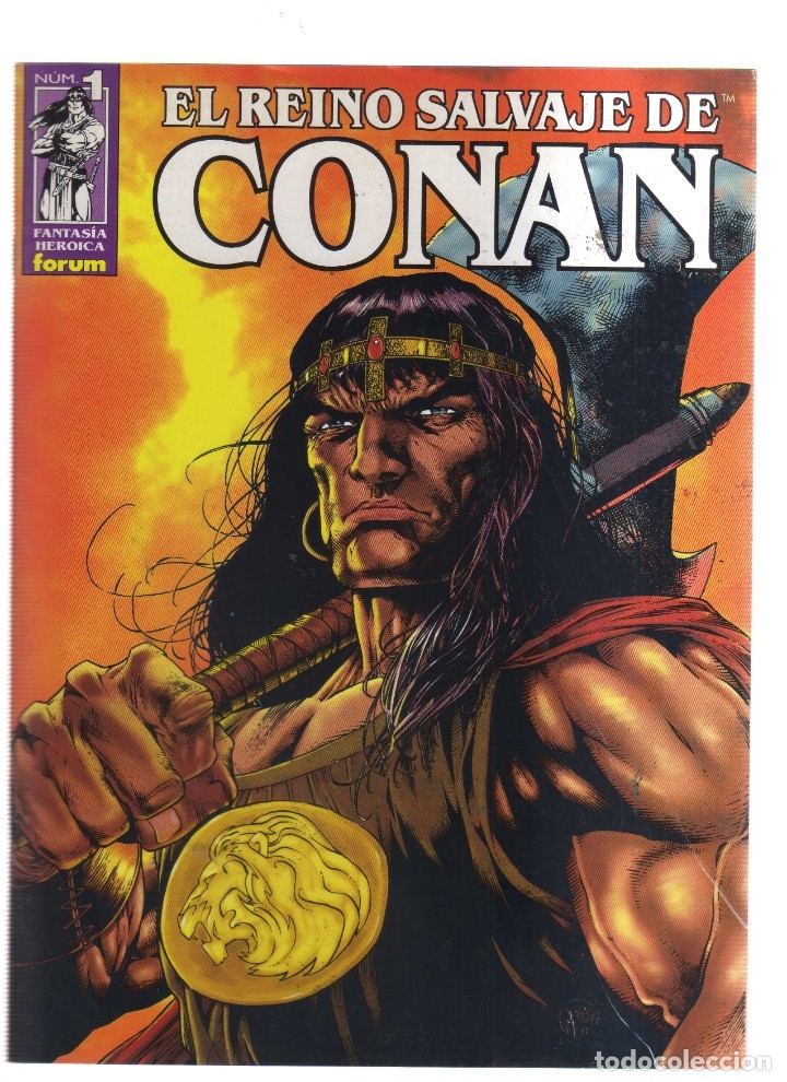 Tebeos: CONAN EL REINO SALVAJE N,1 - Foto 1