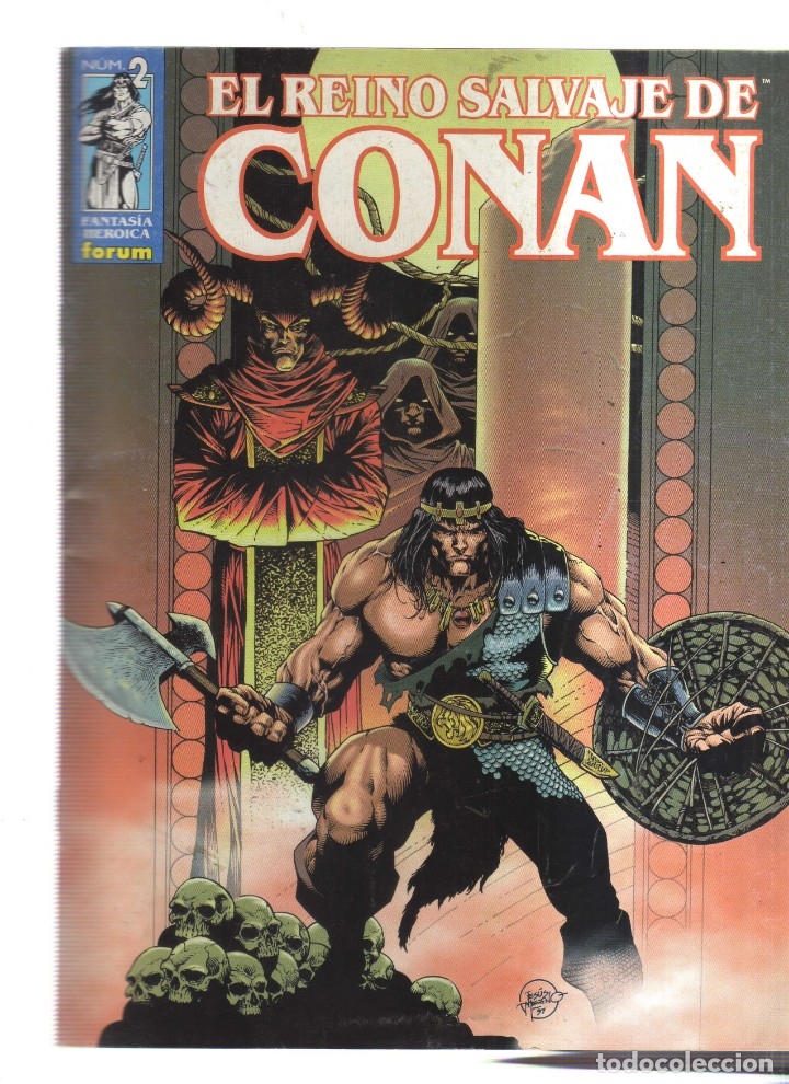 Tebeos: CONAN EL REINO SALVAJE N,2 - Foto 1