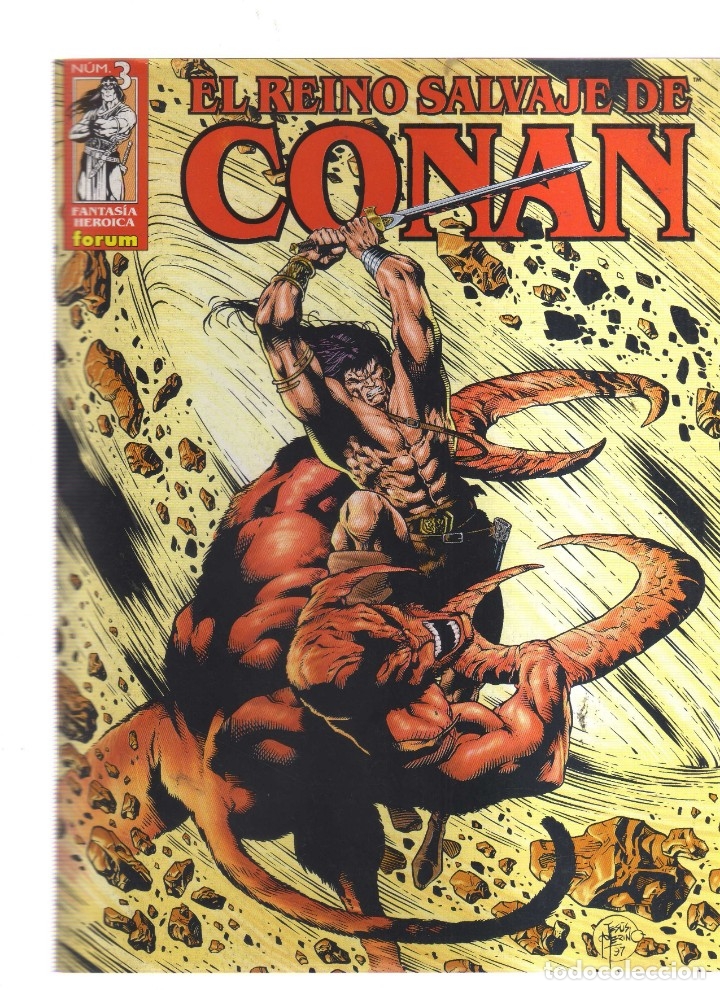 Tebeos: CONAN EL REINO SALVAJE N,3 - Foto 1