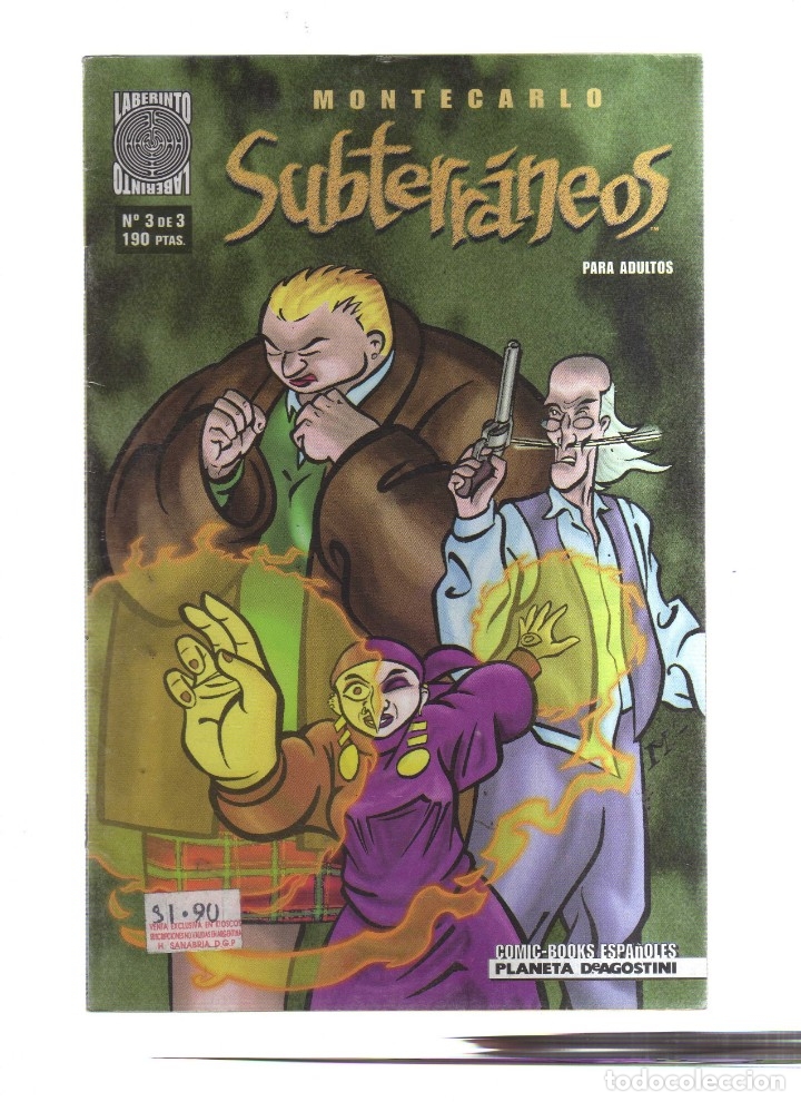 Tebeos: SUBTERRANEOS - MONTECARLOS - Foto 1