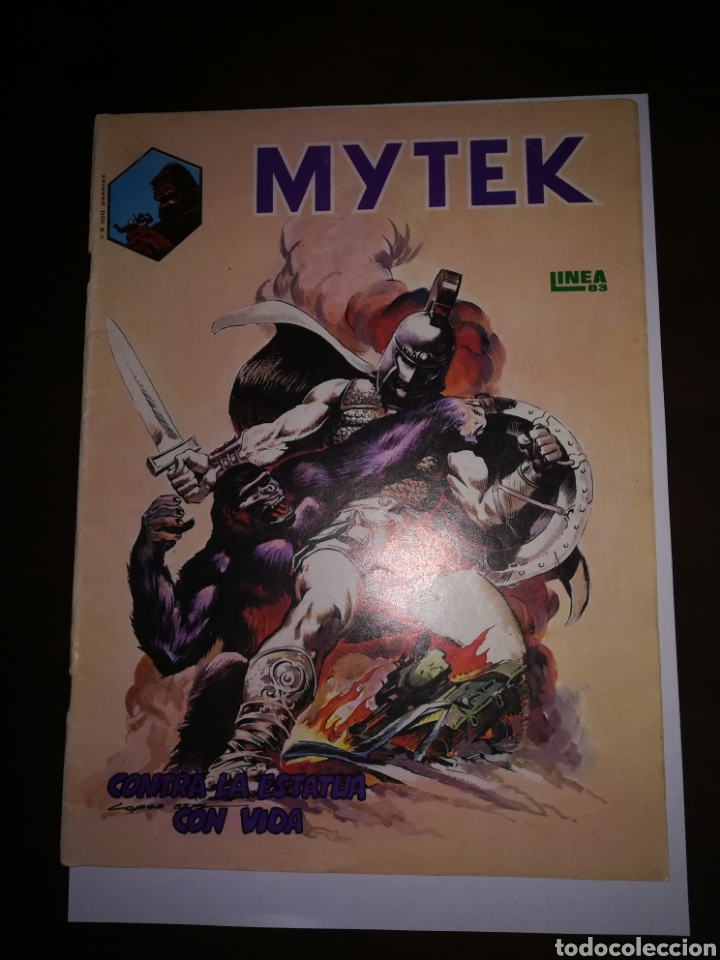 Tebeos: MYTEK CONTRA LA ESTATUA CON VIDA LINEA 83 COMIC EDICIONES SURCO - Foto 1