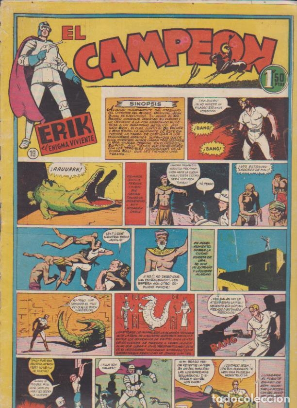 Tebeos: El Campe&oacute;n n&ordm; 19. Bruguera 1949 - Foto 1