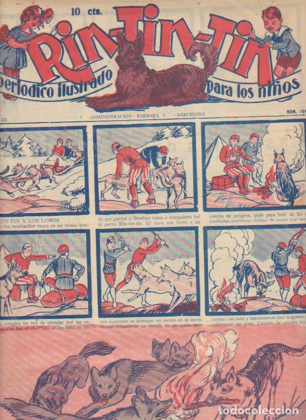 Tebeos: Rin Tin Tin n&ordm; 104. Marco 1930 - Foto 1