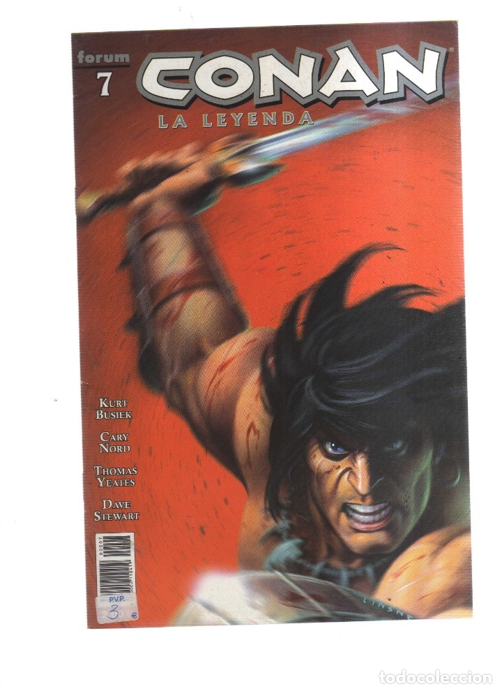 Tebeos: CONAN LA LEYENDA N,7 FORUM - Foto 1