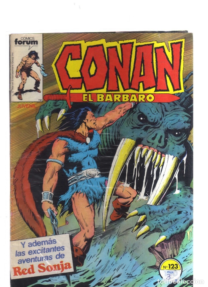 Tebeos: CONAN EL BARBARO FORUM N,123 - Foto 1
