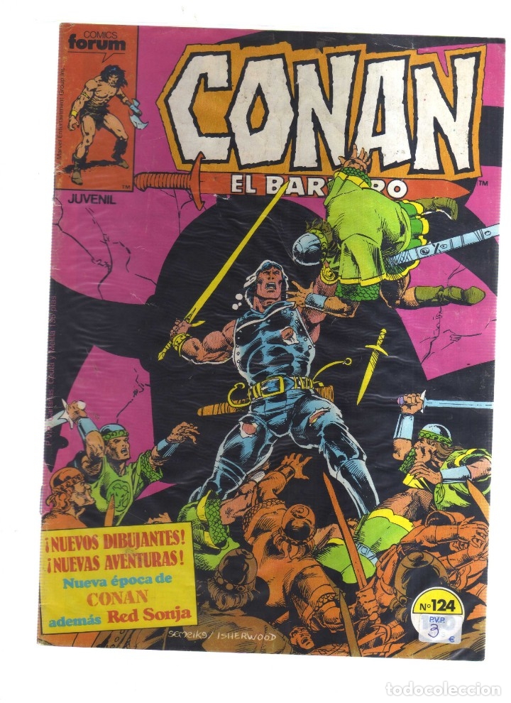 Tebeos: CONAN EL BARBARO FORUM N,124 - Foto 1