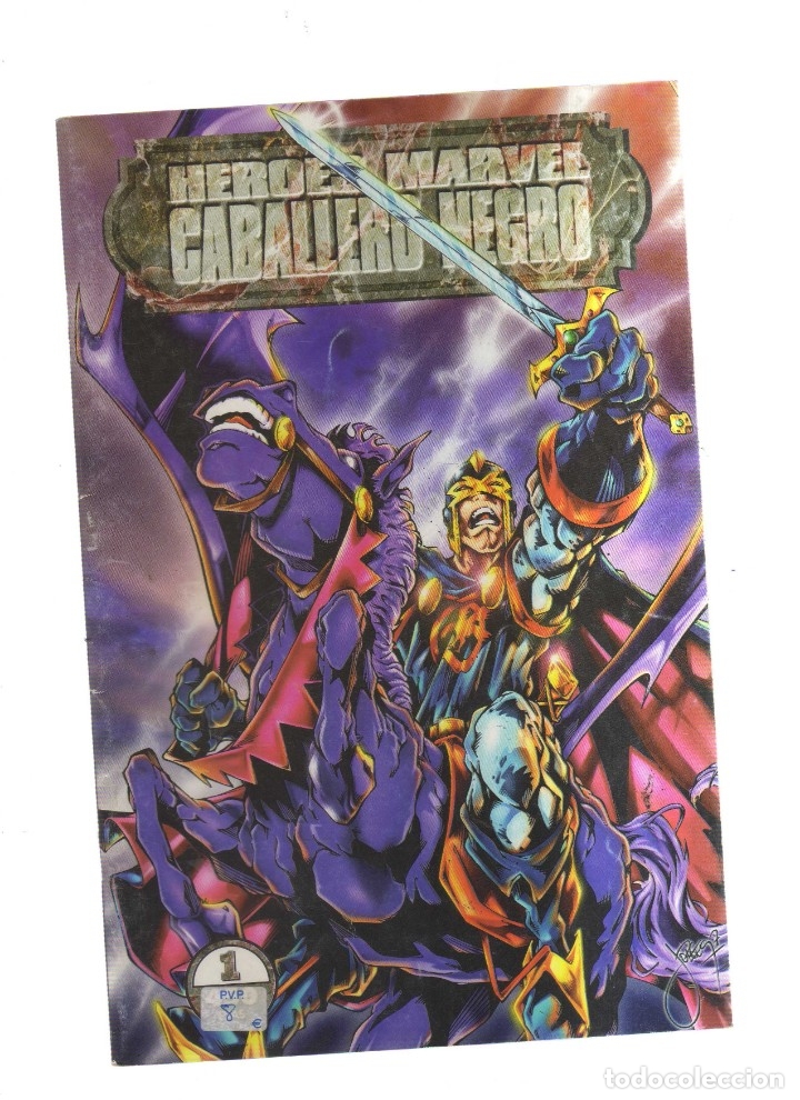 Tebeos: CABALLERO NEGRO HEROES MARVEL N,1 - Foto 1