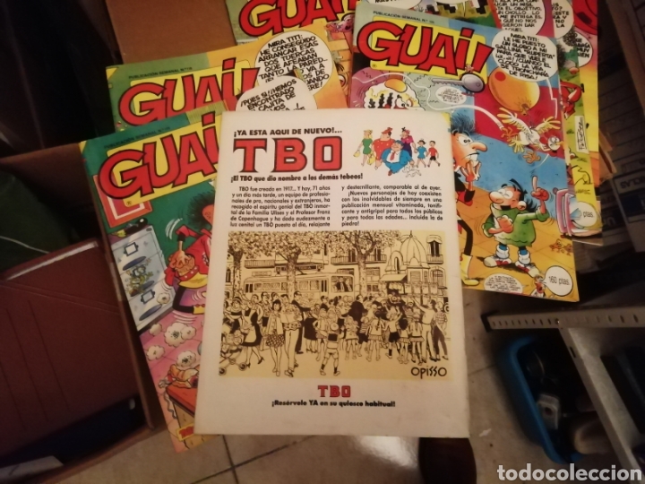 Giornalini: Tebeo Guai a&ntilde;o 1988. Lote de 10 n&uacute;meros semanales.