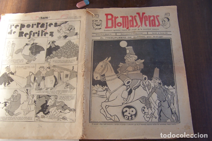 Tebeos: bromas y veras n&ordm; 9 15-12-1932 - Foto 1