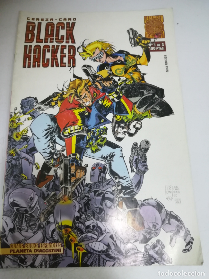 Tebeos: TEBEO. BLACK HACKER. CEREZA-CAND. N&ordm; 1 DE 3. PLANETA DE AGOSTINI - Foto 1