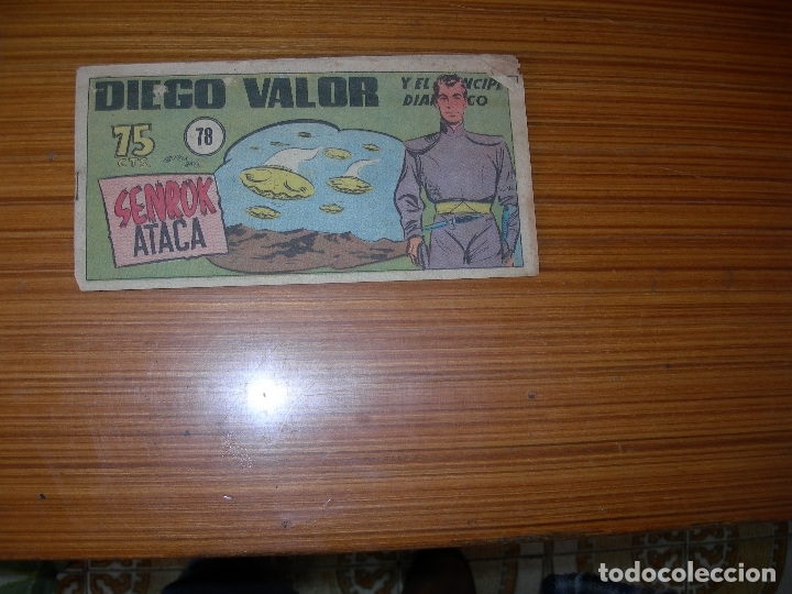 Tebeos: DIEGO VALOR N&ordm; 78 EDITA CID - Foto 1