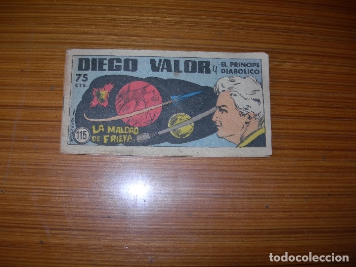 Tebeos: DIEGO VALOR N&ordm; 115  EDITA CID - Foto 1