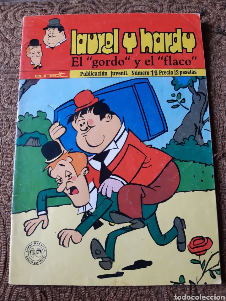 Tebeos: TEBEOS-C&Oacute;MICS CANDY ● LAUREL Y HARDY 19 ● EL GORDO Y EL FLACO ● EUREDIT ● UU99 X0923 ● - Foto 1