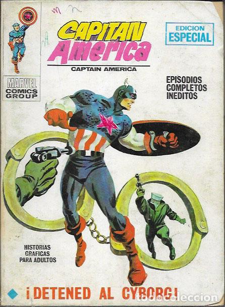 Tebeos: Capit&aacute;n Am&eacute;rica. V&eacute;rtice 1969. N&ordm; 10 - Foto 1