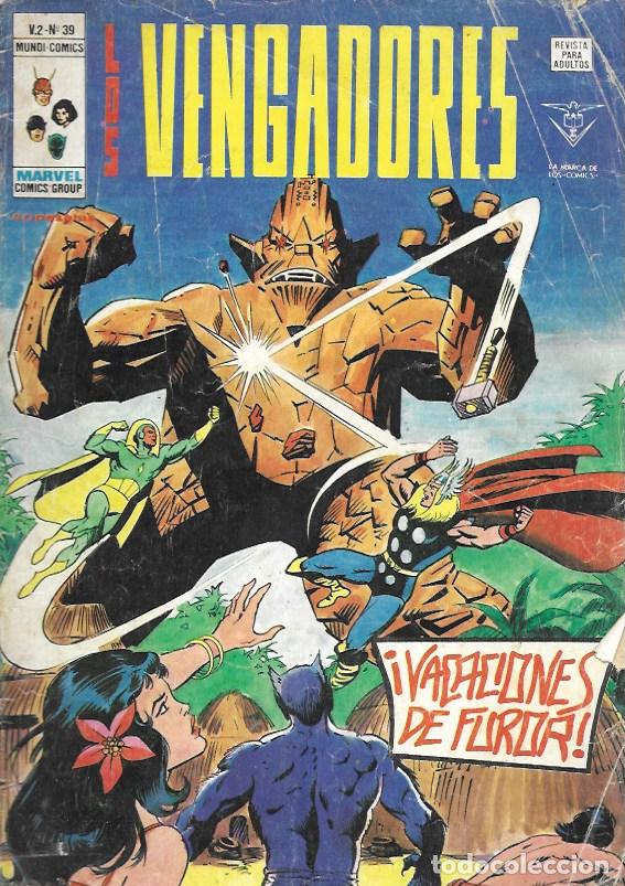 Tebeos: Los Vengadores v2. V&eacute;rtice 1974. N&ordm; 39 - Foto 1