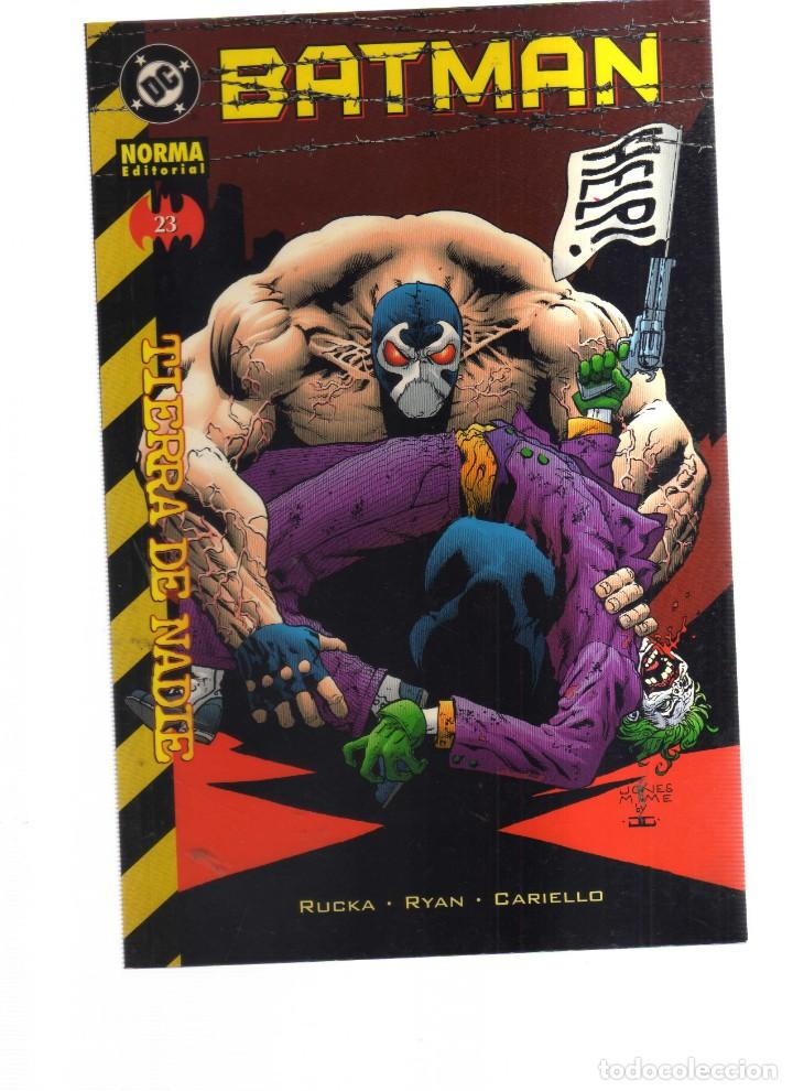 Tebeos: BATMAN N,23 TIERRA DE NADIE - Foto 1