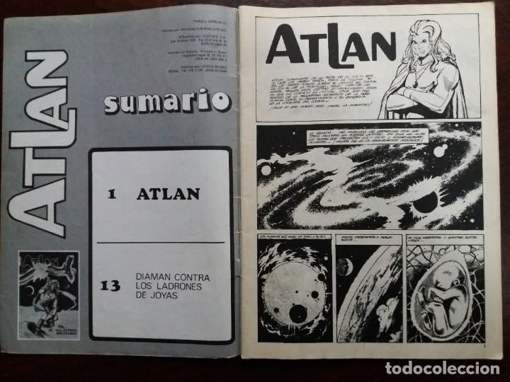 Tebeos: ATLAN. N&ordm; 1. DS EDITORS S.A. 1981. - Foto 3