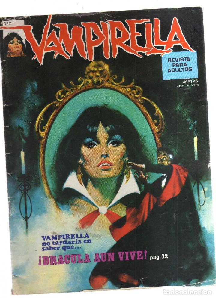 Tebeos: VAMPIRELLA N,2 DRACULA AUN VIVE - Foto 1