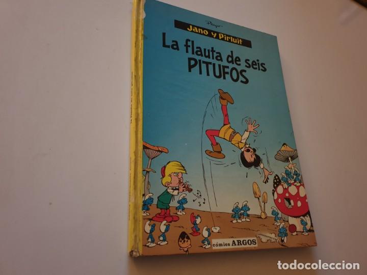 Tebeos: JANO Y PIRLUIT  -LA FLAUTA DE SEIS PITUFOS  1970 - Foto 1