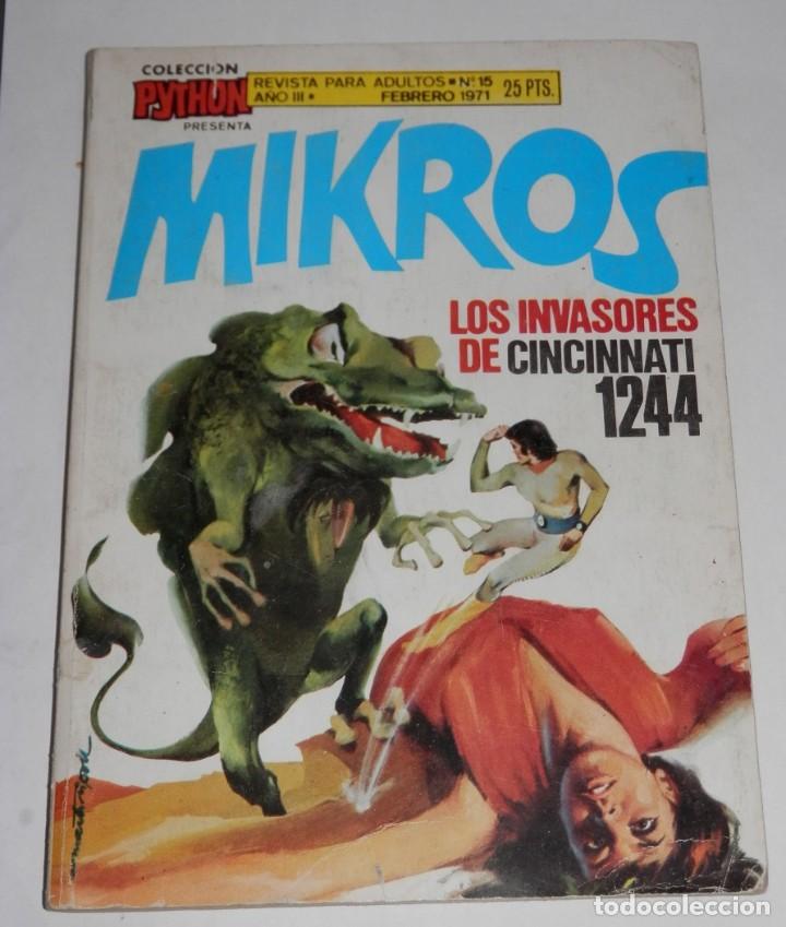 Tebeos: TEBEO  MIKROS - DEL A&Ntilde;O 1970 - Foto 1