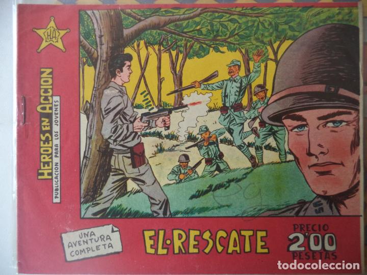 Tebeos: HEROES EN ACCION  EL RESCATE - Foto 1