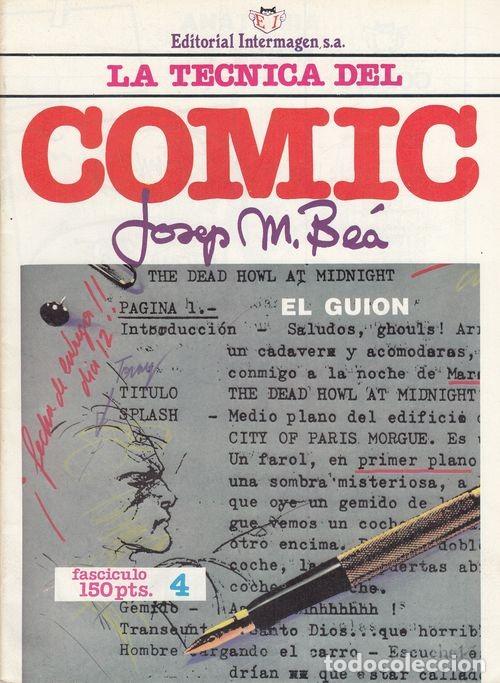 Tebeos: LA TECNICA DEL COMIC - JOSEP MARIA BEA - FASCICULO 4 - Foto 1
