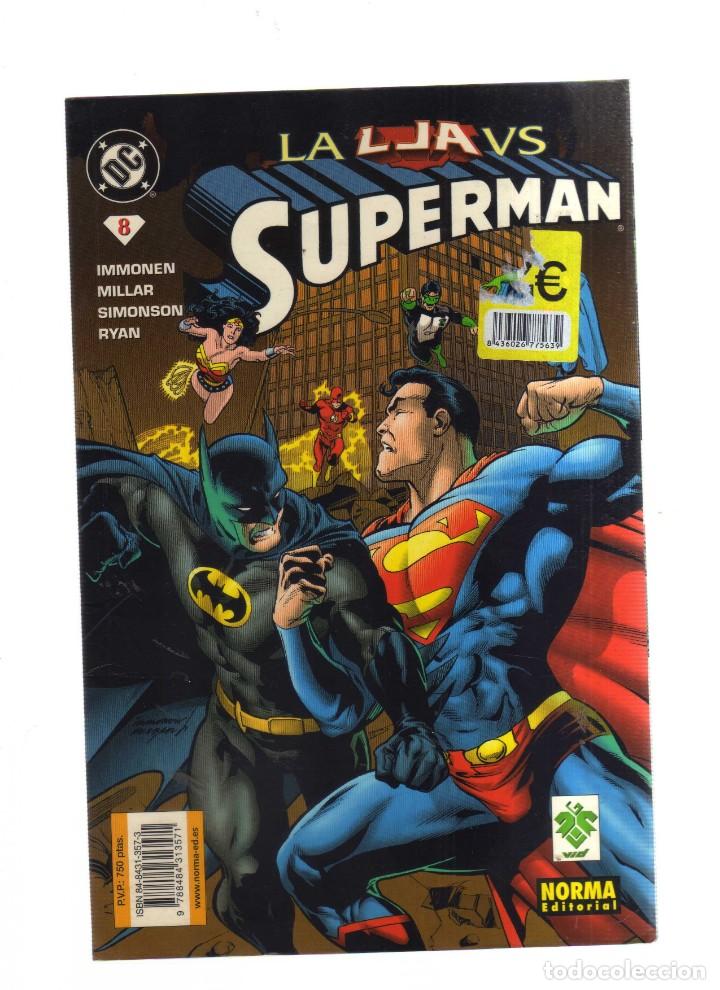 Tebeos: SUPERMAN LA LJA VS NORMA EDITORIAL N,8 IMMONEN MILLAR SIMONSON RYAN - Foto 1