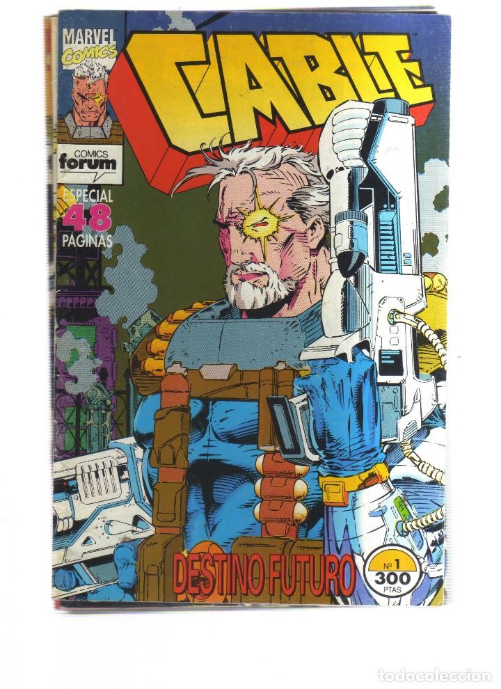 Tebeos: CABLE FORUM MARVEL 14 EJEMPLARES DEL 1 AL 15 FALTA EL NUMERO 5 - Foto 2