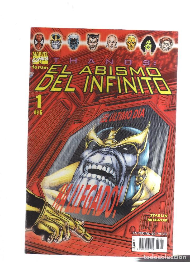 Tebeos: THANOS EL ABISMO DEL INFINITO 1 DE 6 FORUN - Foto 1