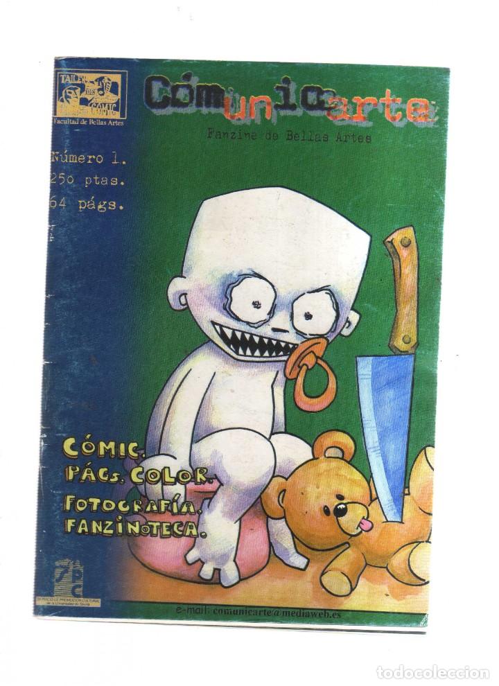 Comics: COMUN IO ARTE N,1 COMIC PAGS,COLOR FOTOGRAFIA FANZINOTECA FANZINE DE BELLAS ARTES