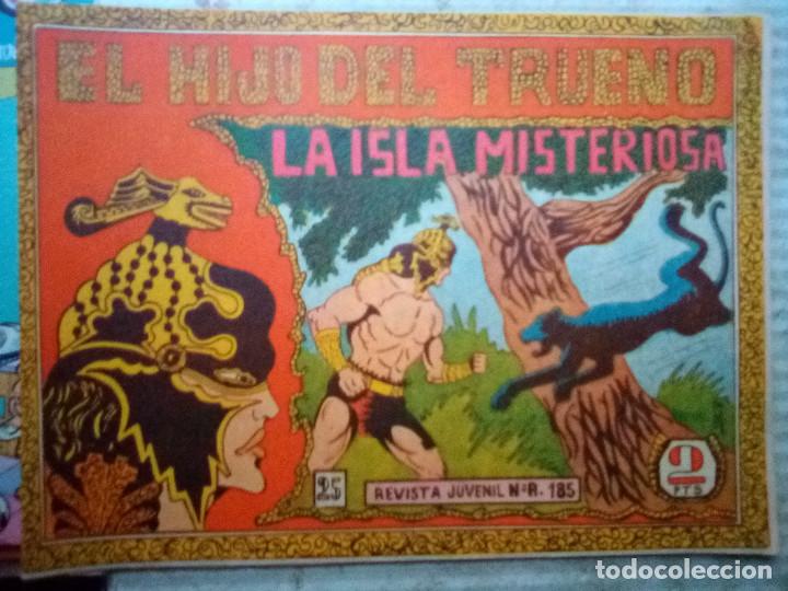 Giornalini: EL HIJO DEL TRUENO-RO&Eacute;N- N&ordm; 25 -LA ISLA MISTERIOSA-1964-ESCASA COLECCI&Oacute;N-FLAMANTE-DIF&Iacute;CIL-LEA-0817