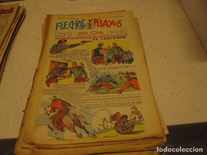 Tebeos: FLECHAS Y PELAYOS LOTE NUMEROS 46-82 LEER - Foto 1