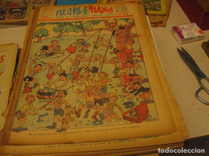 Tebeos: FLECHAS Y PELAYOS LOTE NUMEROS 167-182 LEER - Foto 1