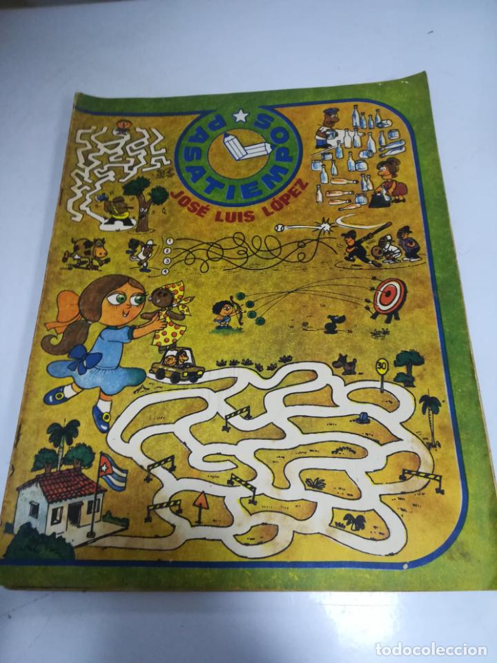 Tebeos: TEBEO. CUBA. PASATIEMPOS. JOSE LUIS LOPEZ. EDITORA ABRIL DE LA UJC. - Foto 1