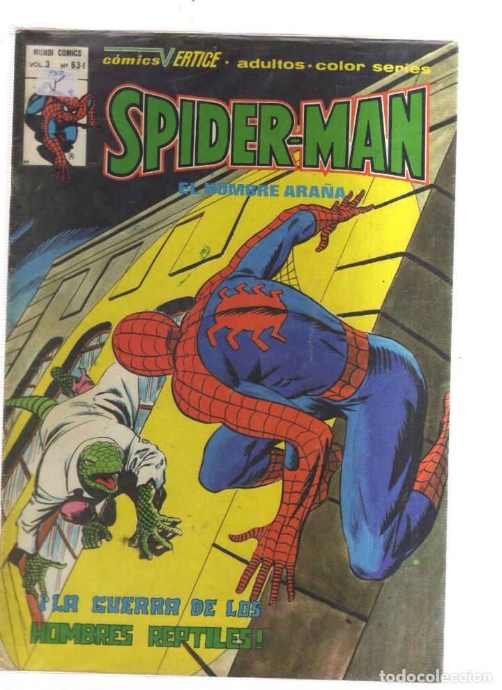 Tebeos: SPIDER-MAN  EL HOMBRE ARA&Ntilde;A VOL3 N,63-I - Foto 1