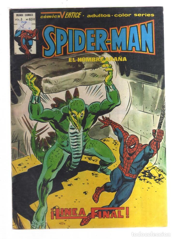 Tebeos: SPIDERMAN EL HOMBRE ARA&Ntilde;A VOL3 N,63-H - Foto 1