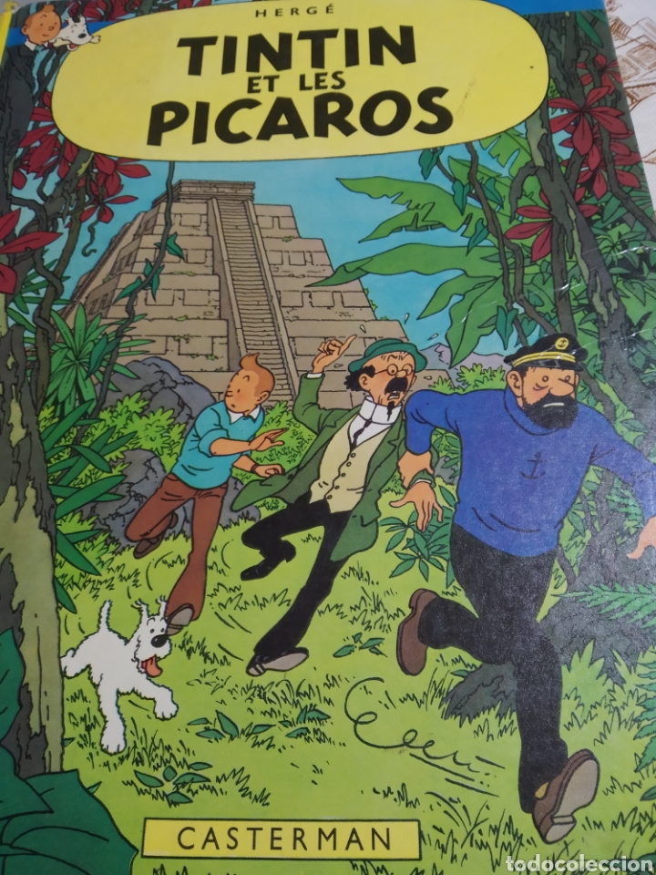 Tebeos: TINTIN ET LES PICAROS edici&oacute;n 1976 - Foto 1
