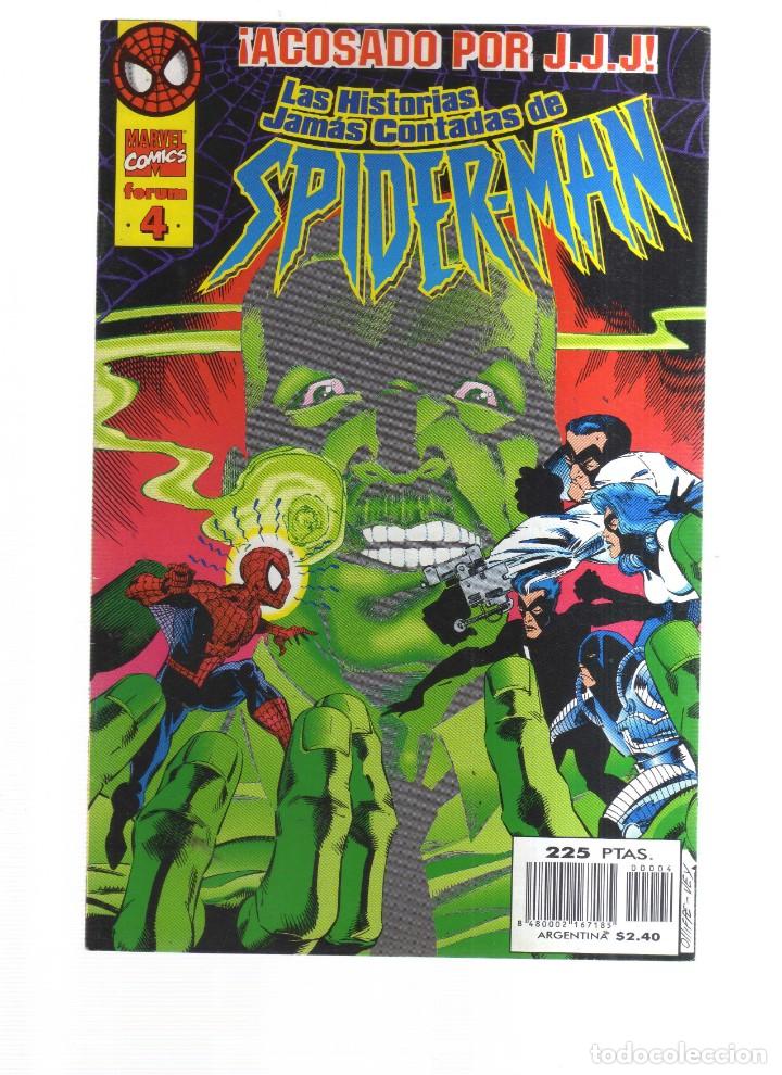 Tebeos: SPIDERMAN N,4 LAS HISTORIAS JAMAS CONTADAS DE SPIDERMAN - Foto 1