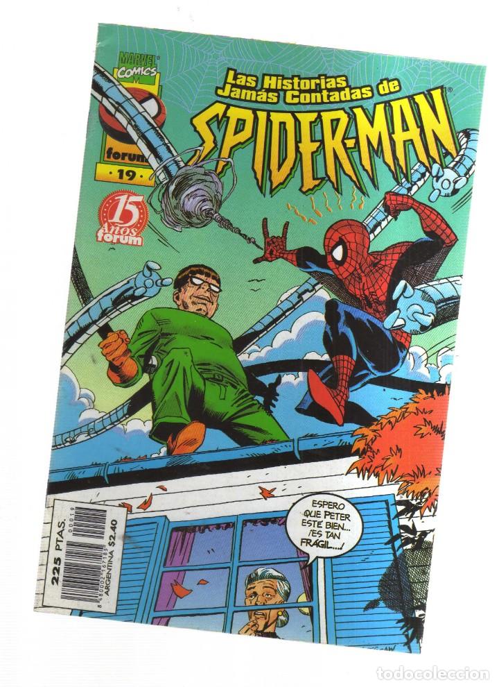 Tebeos: SPIDERMAN N,19 LAS HISTORIAS JAMAS CONTADAS DE SPIDERMAN - Foto 1