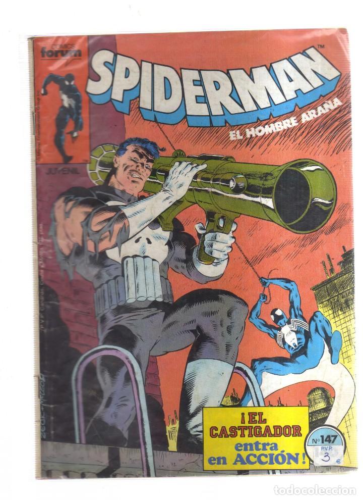 Tebeos: SPIDERMAN  MARVEL EL HOMBRE ARA&Ntilde;A N,147 - Foto 1