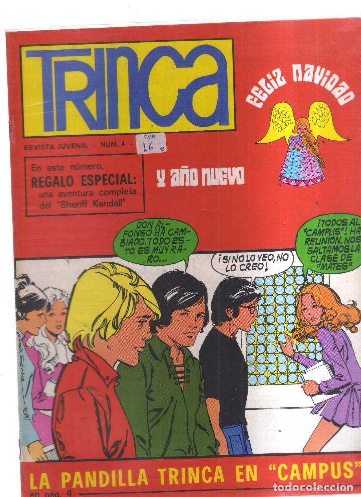 Tebeos: TRINCA N,4 REVISTA JUVENIL
