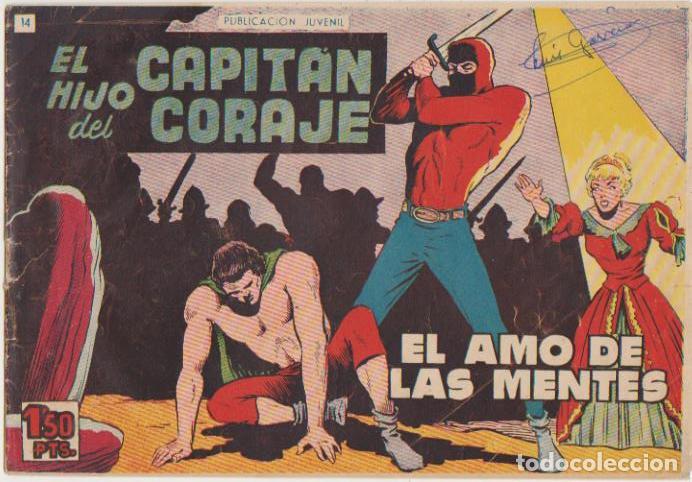 Tebeos: El Hijo del Capit&aacute;n Coraje n&ordm; 14. Toray 1959 - Foto 1
