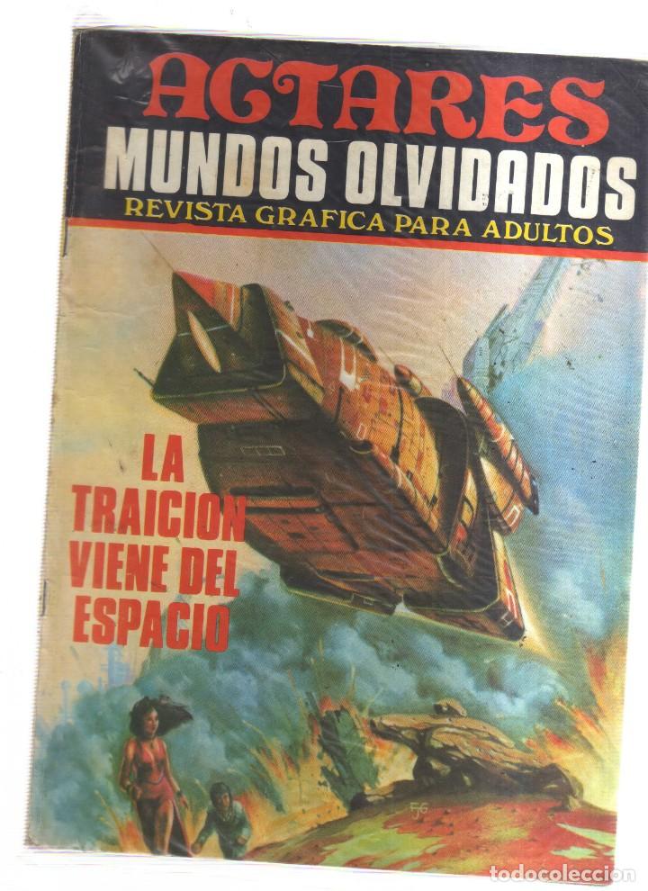 Tebeos: MUNDOS OLVIDADOS ACTARES LA TRAICION VIENE DEL ESPACIO